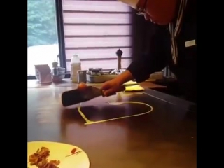 chef's egg trick