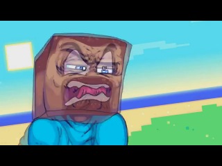 minecraft fail, creeper forced