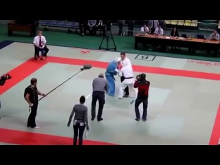 never piss off the judges. russian kudo championship