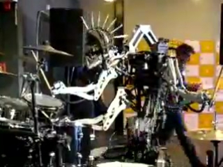 robot drummer