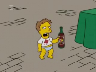 italian teens on the simpsons