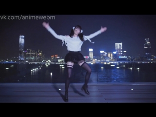 japanese girl in stockings - bomb dance 3
